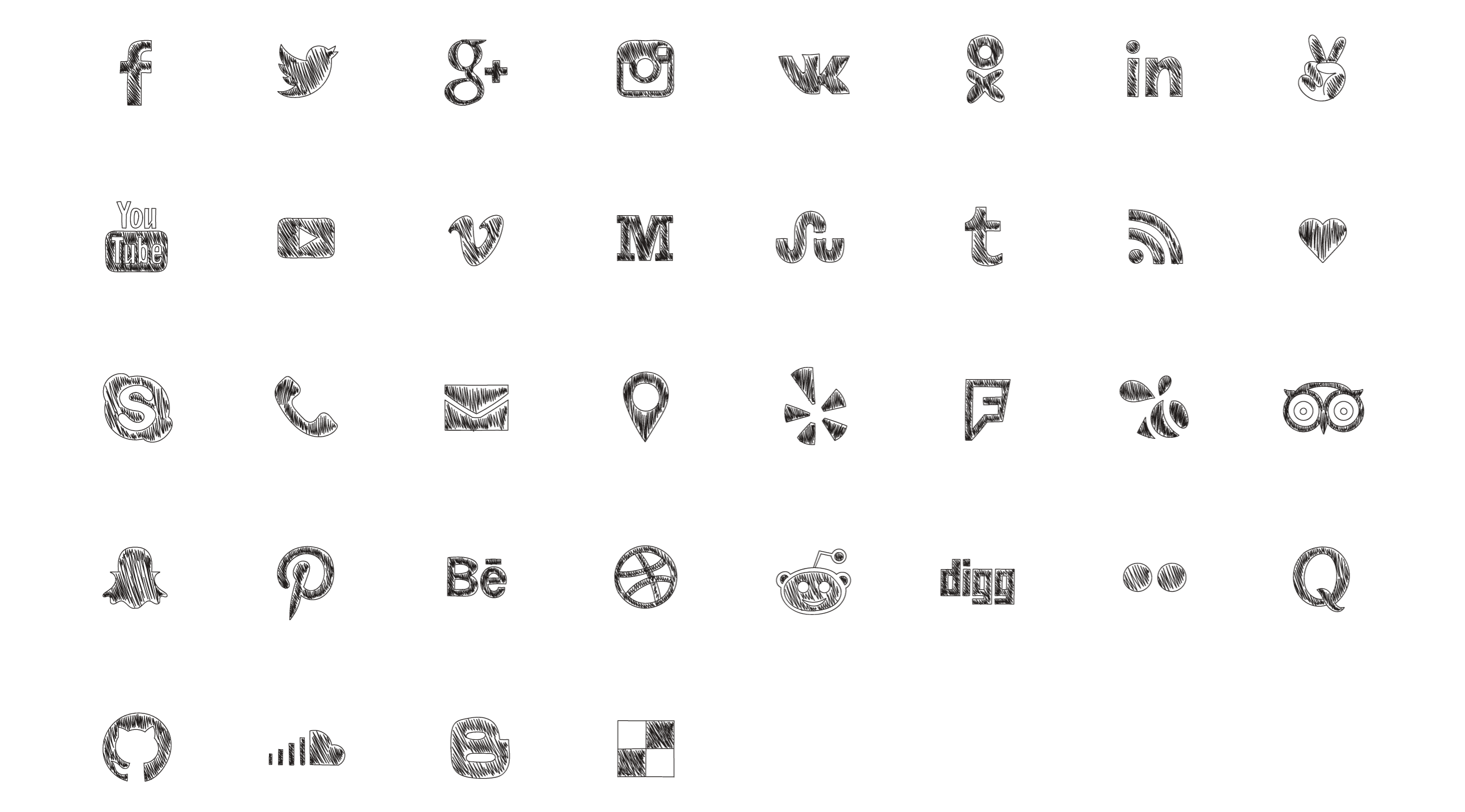 Social Media Icons