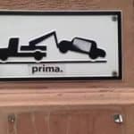 Aufkleber prima