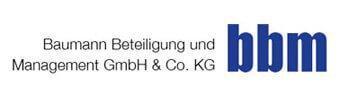 Logo BBM Baumann Beteiligung und Management GmbH Holding