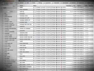 mySQL-Datenbank in phpMyAdmin