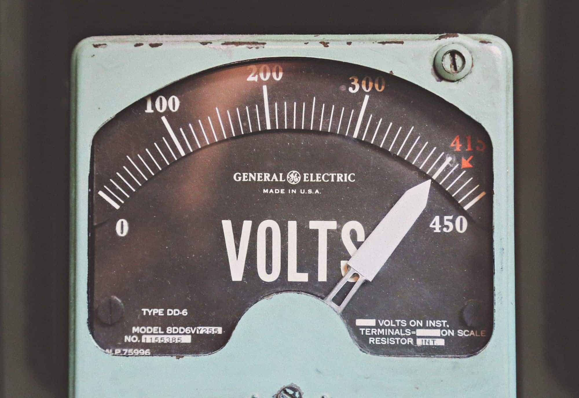 Voltmeter - measuring instrument