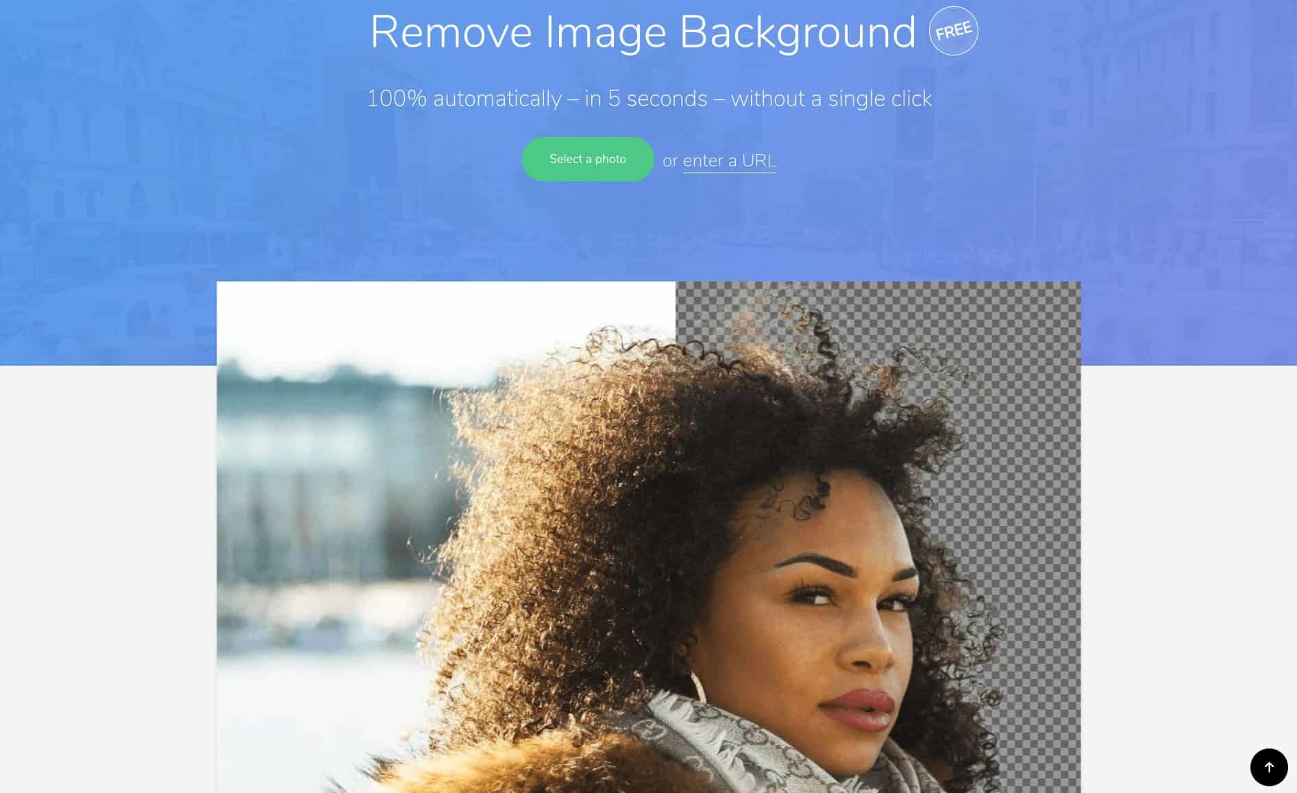 Portrait photo woman with background removed by the Remove.bg tool Portrait photo woman with background removed by the Remove.bg tool
