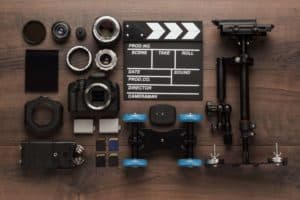 Video Equipment from above